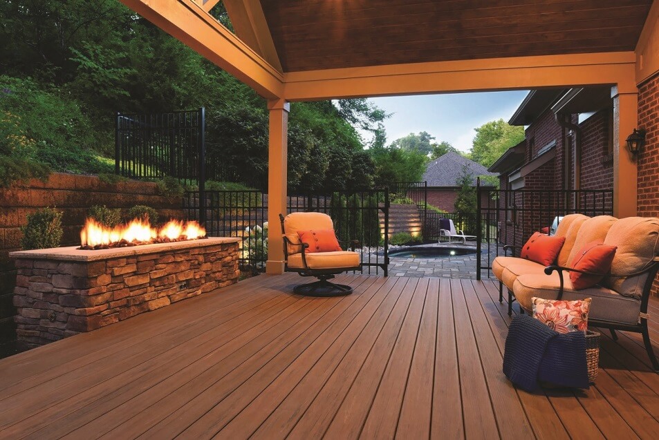 wooden porch